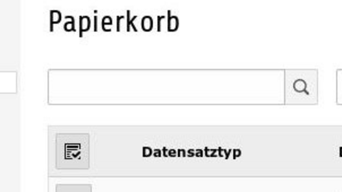 TYPO3 GRÜNE HOSTED mit Papierkorb: Schnell ausschütten, bevor die Müllabfuhr kommt?