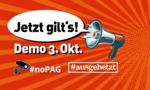 03. Okt. 2018 München: Demo #ausgehetzt, #noPag