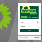 TYPO3-GRÜNE: Login-Formular