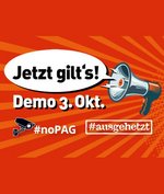 03. Okt. 2018 München: Demo #ausgehetzt, #noPag
