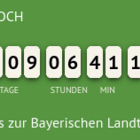 Der Wahlcounter: Noch 209 Tage bis zur Bayern-Wahl