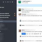 Chat TYPO3 GRÜNE (Screenshot)